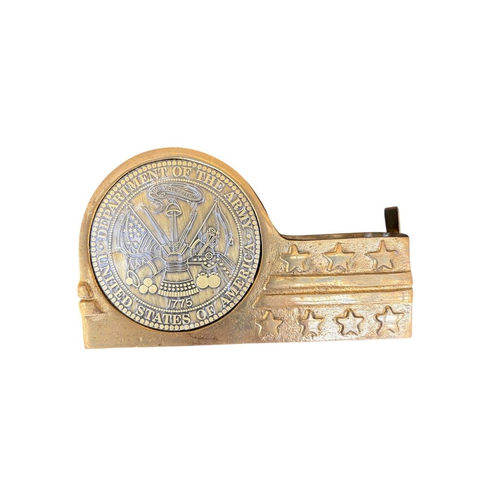 Department of the army, United States of America Brass tape dispenser